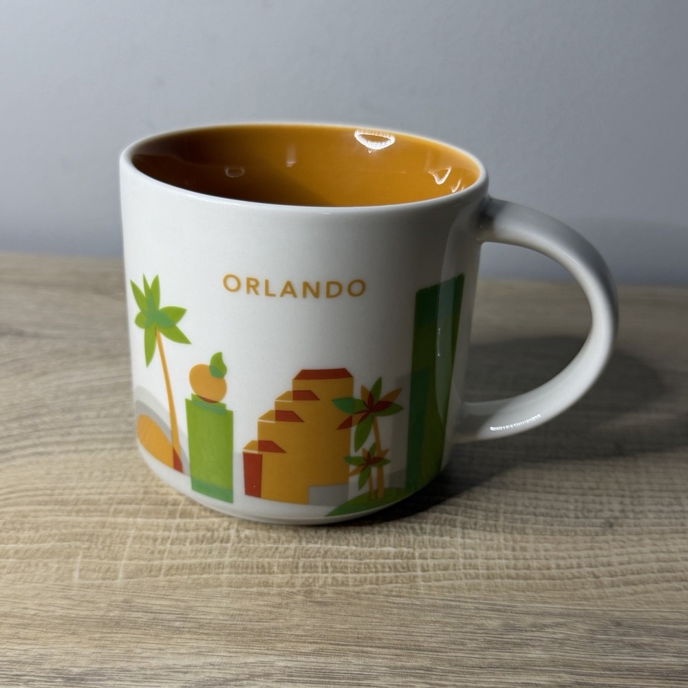 Starbucks Orlando You Are Here Collection 2015 Coffee Mug 14oz City Series YAH